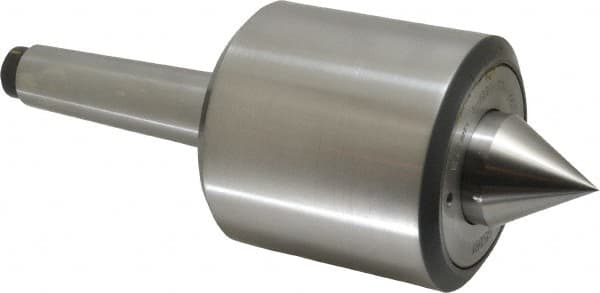 Riten - MT4 Taper Shank, 3-3/4" Head Diam 10,900 Lb Capacity Live Center - 4,000 Max RPM, 3-27/32" Head Length, 1.6563" Point Diam, 1-3/4" Point Len, 4,800 Lb Max Workpc, Standard Point - A1 Tooling