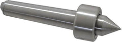 Riten - MT2 Taper Shank, 1-1/4" Head Diam 1,500 Lb Capacity Live Center - 1,000 Max RPM, 3/4" Head Length, 3/4" Point Diam, 13/16" Point Len, 400 Lb Max Workpc, Standard Point - A1 Tooling