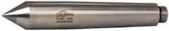 Riten - 0.7" Head Diam, Carbide-Tipped Steel Standard Point Half Dead Center - 2MT Morse Taper, 0.7" Point Diam, 4-3/16" OAL - A1 Tooling