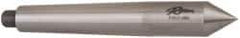 Riten - 0.475" Head Diam, Hardened Tool Steel Standard Point Half Dead Center - 1MT Morse Taper, 0.475" Point Diam, 3-5/16" OAL - A1 Tooling