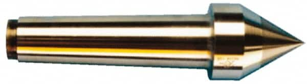 Riten - 1-3/4" Head Diam, Carbide-Tipped Steel Standard Point Solid Dead Center - Jarno 14 Taper, 1-3/4" Point Diam - A1 Tooling