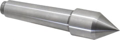 Riten - 1-1/4" Head Diam, Carbide-Tipped Steel Standard Point Solid Dead Center - 3MT Morse Taper, 1-1/4" Point Diam - A1 Tooling