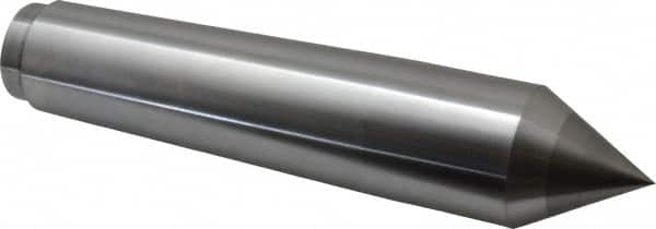 Riten - 1-3/4" Head Diam, Carbide-Tipped Steel Standard Point Solid Dead Center - 5MT Morse Taper, 1-3/4" Point Diam - A1 Tooling