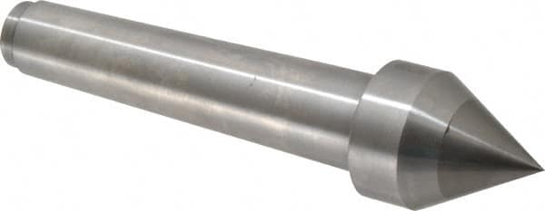 Riten - 1-3/4" Head Diam, Carbide-Tipped Steel Standard Point Solid Dead Center - Jarno 10 Taper, 1-3/4" Point Diam - A1 Tooling