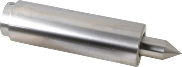 Concentric - Straight Shank, Live Center - 1,500 Max RPM, 0.686" Point Diam, 1.38" Point Len, 2,500 Lb Max Workpiece, Standard Point - A1 Tooling