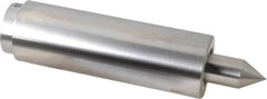 Concentric - Straight Shank, Live Center - 1,500 Max RPM, 0.686" Point Diam, 1.38" Point Len, 2,500 Lb Max Workpiece, Standard Point - A1 Tooling