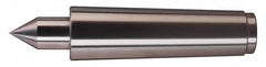 Concentric - Straight Shank, Live Center - 2,000 Max RPM, 0.558" Point Diam, 1.16" Point Len, 400 Lb Max Workpiece, Standard Point - A1 Tooling