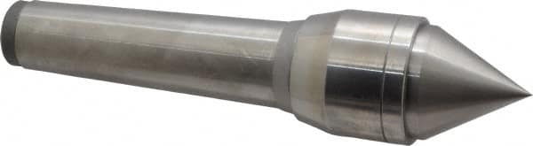 Value Collection - MT4 Taper Shank, 1.77" Head Diam Live Center - 1.48" Point Len, 1,102 Lb Max Workpc, 7.62" OAL, Standard Point - A1 Tooling