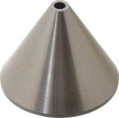 Concentric - 4MT Taper, 0.358 to 2.272" Point Diam, Steel Lathe Bell Head Point - Live Center Compatible - A1 Tooling