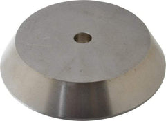 Concentric - 6.06 to 7.65" Point Diam, Hardened Tool Steel Lathe Bell Head Point - Compatible with Live Centers - A1 Tooling