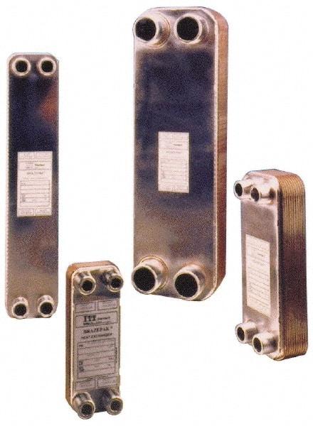 Bell & Gossett - Inch, Brazed Plate Heat Exchanger - Max psi, °F Max," Wide x" High x" Deep - A1 Tooling