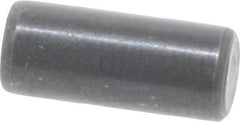 Holo-Krome - 5mm Diam x 12mm Pin Length Grade 8 Alloy Steel Standard Dowel Pin - Black Luster Finish, C 60 (Surface) & C 50-58 Hardness, 1 Beveled & 1 Rounded End - A1 Tooling