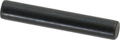 Holo-Krome - 5mm Diam x 30mm Pin Length Grade 8 Alloy Steel Standard Dowel Pin - Black Luster Finish, C 60 (Surface) & C 50-58 Hardness, 1 Beveled & 1 Rounded End - A1 Tooling