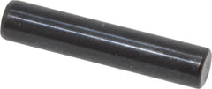 Holo-Krome - 6mm Diam x 30mm Pin Length Grade 8 Alloy Steel Standard Dowel Pin - Black Luster Finish, C 60 (Surface) & C 50-58 Hardness, 1 Beveled & 1 Rounded End - A1 Tooling