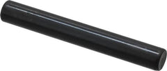 Holo-Krome - 6mm Diam x 45mm Pin Length Grade 8 Alloy Steel Standard Dowel Pin - Black Luster Finish, C 60 (Surface) & C 50-58 Hardness, 1 Beveled & 1 Rounded End - A1 Tooling