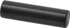 Holo-Krome - 8mm Diam x 30mm Pin Length Grade 8 Alloy Steel Standard Dowel Pin - Black Luster Finish, C 60 (Surface) & C 50-58 Hardness, 1 Beveled & 1 Rounded End - A1 Tooling