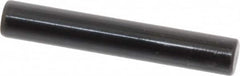 Holo-Krome - 8mm Diam x 50mm Pin Length Grade 8 Alloy Steel Standard Dowel Pin - Black Luster Finish, C 60 (Surface) & C 50-58 Hardness, 1 Beveled & 1 Rounded End - A1 Tooling