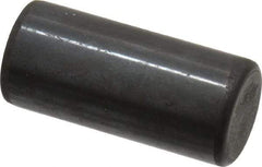 Holo-Krome - 16mm Diam x 35mm Pin Length Grade 8 Alloy Steel Standard Dowel Pin - Black Luster Finish, C 60 (Surface) & C 50-58 Hardness, 1 Beveled & 1 Rounded End - A1 Tooling