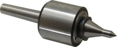 Riten - MT2 Taper Shank, 2-1/8" Head Diam 2,600 Lb Capacity Live Center - 6,000 Max RPM, 2" Head Length, 3/8" Point Diam, 2" Point Len, 310 Lb Max Workpc, 2" Tip Diam, Long Point - A1 Tooling