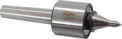 Riten - MT3 Taper Shank, 2-1/8" Head Diam 3,400 Lb Capacity Live Center - 6,000 Max RPM, 2" Head Length, 3/8" Point Diam, 2" Point Len, 310 Lb Max Workpc, 2" Tip Diam, Long Point - A1 Tooling