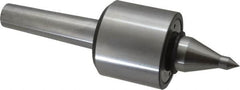 Riten - MT4 Taper Shank, 3-1/16" Head Diam 4,500 Lb Capacity Live Center - 5,000 Max RPM, 2-25/32" Head Length, 1/2" Point Diam, 2-5/8" Point Len, 1,100 Lb Max Workpc, 3/4" Long Tip, 3/4" Tip Diam, Long Point - A1 Tooling