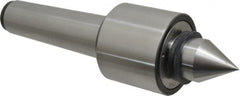 Riten - MT5 Taper Shank, 3-1/8" Head Diam 6,800 Lb Capacity Live Center - 4,000 Max RPM, 2-7/16" Head Length, 1-9/16" Point Diam, 2-3/8" Point Len, 2,900 Lb Max Workpc, Standard Point - A1 Tooling