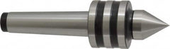 Interstate - MT3 Taper Shank, 1-47/64" Head Diam 858 Lb Capacity Live Center - 1-11/32" Head Length, 1-1/16" Point Diam, 1.4531" Point Len, 650 Lb Max Workpc, 6-1/4" OAL, Standard Point - A1 Tooling