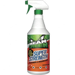 Mean Green - 32 oz Spray Bottle Cleaner/Degreaser - Liquid, Biodegradable, Low Odor - A1 Tooling