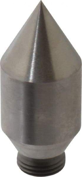 Royal Products - 5/8-18" Thread, 3MT Taper, 1" Point Diam, Tool Steel Lathe Extended Point - 1-7/8" OAL - A1 Tooling