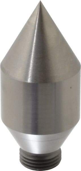 Royal Products - 3/4-16" Thread, 4MT & 5MT Taper, 1/4 to 1-3/8" Point Diam, Tool Steel Lathe Extended Point - 2-11/32" OAL - A1 Tooling