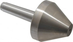 Royal Products - MT3 Taper Shank, 3.15" Head Diam 2,395 Lb Capacity Live Center - 5,000 Max RPM, 2-1/2" Head Length, 1" Point Diam, 2.52" Point Len, 615 Lb Max Workpc, 6-1/16" OAL, Bull Nose Point - A1 Tooling