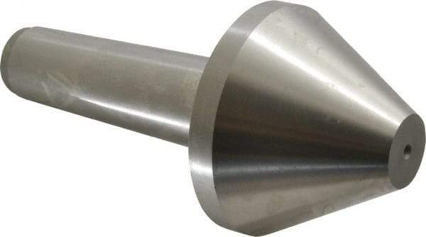 Royal Products - MT5 Taper Shank, 4.15" Head Diam 3,410 Lb Capacity Live Center - 4,500 Max RPM, 3" Head Length, 1-1/4" Point Diam, 3.01" Point Len, 860 Lb Max Workpc, 8-11/16" OAL, Bull Nose Point - A1 Tooling