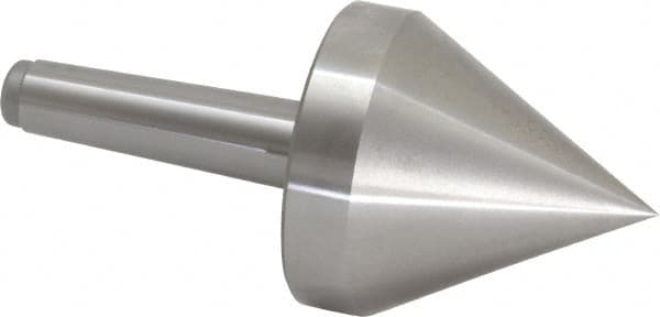 Royal Products - MT3 Taper Shank, 3-5/32" Head Diam 2,255 Lb Capacity Live Center - 5,000 Max RPM, 3-3/8" Head Length, 1" Point Diam, 3.39" Point Len, 475 Lb Max Workpc, 6-15/16" OAL, Pipe Nose Point - A1 Tooling