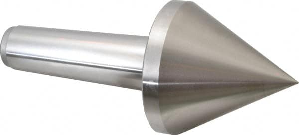 Royal Products - MT5 Taper Shank, 4-5/32" Head Diam 3,180 Lb Capacity Live Center - 4,500 Max RPM, 4-1/8" Head Length, 1-1/4" Point Diam, 4-1/8" Point Len, 630 Lb Max Workpc, 9-13/16" OAL, Pipe Nose Point - A1 Tooling