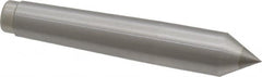 Royal Products - 0.7" Head Diam, Carbide-Tipped Steel Standard Point Solid Dead Center - 2MT Morse Taper, 0.7" Point Diam, 4-3/16" OAL - A1 Tooling