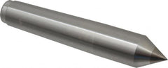 Royal Products - 0.938" Head Diam, Carbide-Tipped Steel Standard Point Solid Dead Center - 3MT Morse Taper, 0.938" Point Diam, 5-1/4" OAL - A1 Tooling