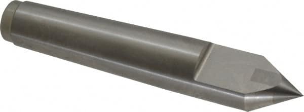 Royal Products - 0.938" Head Diam, Carbide-Tipped Steel Standard Point Half Dead Center - 3MT Morse Taper, 0.938" Point Diam, 5-1/4" OAL - A1 Tooling