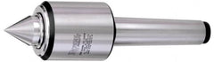 Royal Products - MT5 HD Taper Shank, 3.82" Head Diam 5,300 & 10,540 Lb Capacity Live Center - 3,000 Max RPM, 3.89" Head Length, 2" Point Diam, 2.31" Point Len, 5,240 Lb Max Workpc, 11-13/16" OAL, Standard Point - A1 Tooling