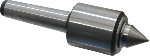 Royal Products - MT4 Taper Shank, 2.45" Head Diam 4,390 Lb Capacity Live Center - 5,000 Max RPM, 2.78" Head Length, 1-1/4" Point Diam, 1.47" Point Len, 2,240 Lb Max Workpc, 8-5/8" OAL, 1/2" Tip Diam, Standard Point - A1 Tooling