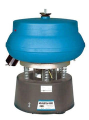 Raytech - 0.75 Cu Ft, 1/3 hp, Wet/Dry Operation Vibratory Tumbler - Adjustable Amplitude, Flow Through Drain - A1 Tooling