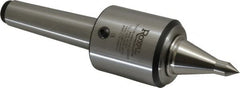 Royal Products - MT4 Taper Shank, 2.45" Head Diam 1,905 Lb Capacity Live Center - 12,000 Max RPM, 2.78" Head Length, 1-1/4" Point Diam, 2.35" Point Len, 525 Lb Max Workpc, 9-5/8" OAL, 1/2" Tip Diam, Long Point - A1 Tooling