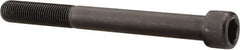 Value Collection - 3/8-24 UNF Hex Socket Drive, Socket Cap Screw - Alloy Steel, Black Oxide Finish, Partially Threaded, 3-3/4" Length Under Head - A1 Tooling