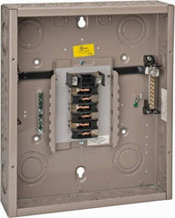 Eaton Cutler-Hammer - 12 Circuits, 120/240 VAC, 125 Amp Main, 6-2/0 AWG, Indoor Main Lug Load Center - 1 Phase, 1 NEMA Rating, 14.31 Inch Wide x 3.88 Inch Deep x 16-3/4 Inch High - A1 Tooling