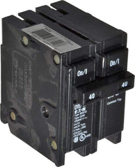 Eaton Cutler-Hammer - 40 Amp, 120/240 VAC, 2 Pole, Plug In Type BR Circuit Breaker - Thermal Magnetic Trip, 10 kA Breaking Capacity, 14-4 AWG - A1 Tooling