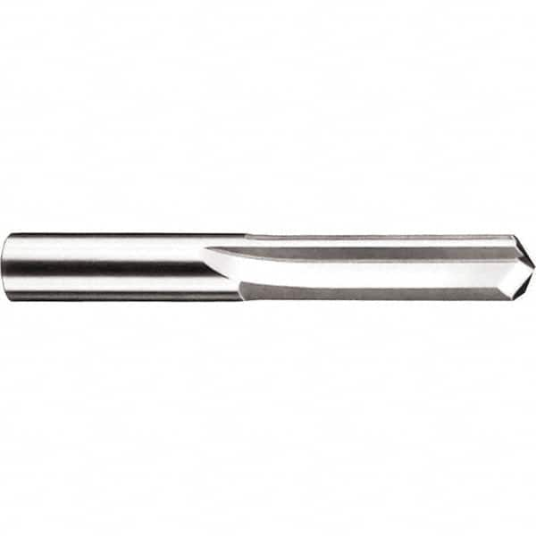 SGS - 6.5mm, 140° Point, Solid Carbide Straight Flute Drill Bit - A1 Tooling