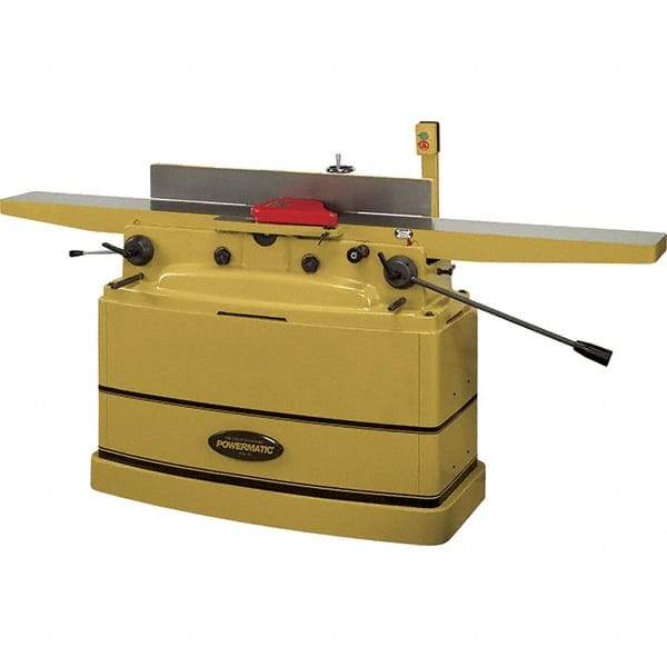 Jet - 7,000 RPM, 8" Cutting Width, 1/2" Cutting Depth, Jointer - 4-3/4" Fence Height, 38-3/16" Fence Length, 2 hp - A1 Tooling