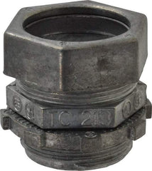 Thomas & Betts - 1" Trade, Die Cast Zinc Compression Straight EMT Conduit Connector - Noninsulated - A1 Tooling