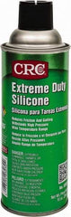 CRC - 16 oz Aerosol Silicone Lubricant - Clear & White, -100°F to 450°F, Food Grade - A1 Tooling