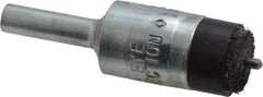 Osborn - 1/2" Brush Diam, End Brush - 1/4" Diam Shank, 3/32" Pilot Diam, 25,000 Max RPM - A1 Tooling