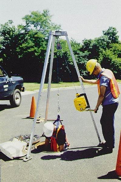 Gemtor - Confined Space Entry & Retrieval Systems Hoist Type: Tripod Hoist Base: Portable - A1 Tooling